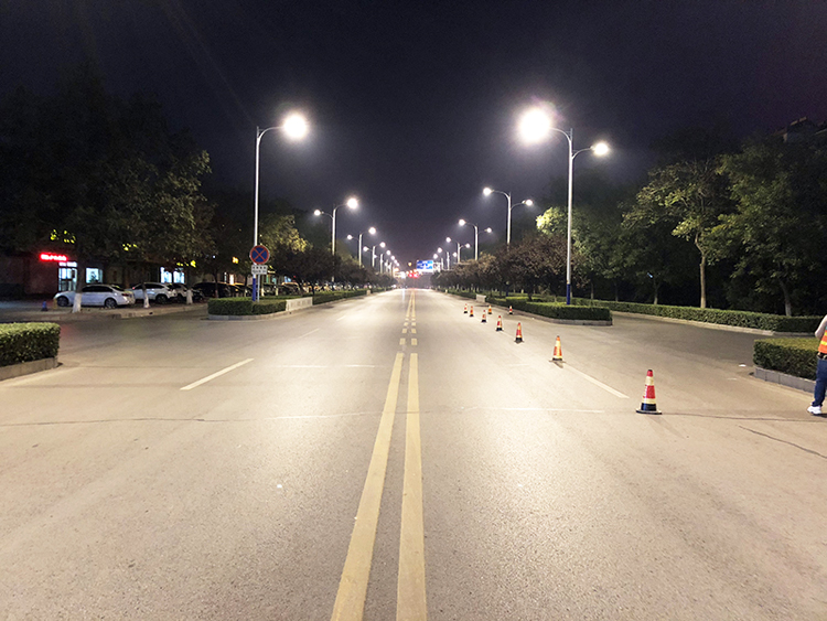 桓臺縣漁洋街、中心大街路燈節(jié)能改造工程